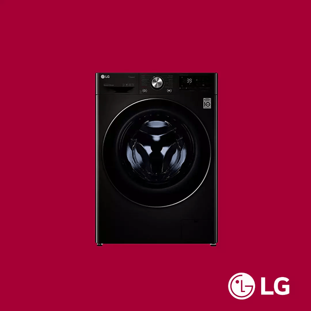 LG Front Load Wash & Dry 9/5KG (F2V5FGPYJE) Washing Machine LGWM2V5FGPYJE