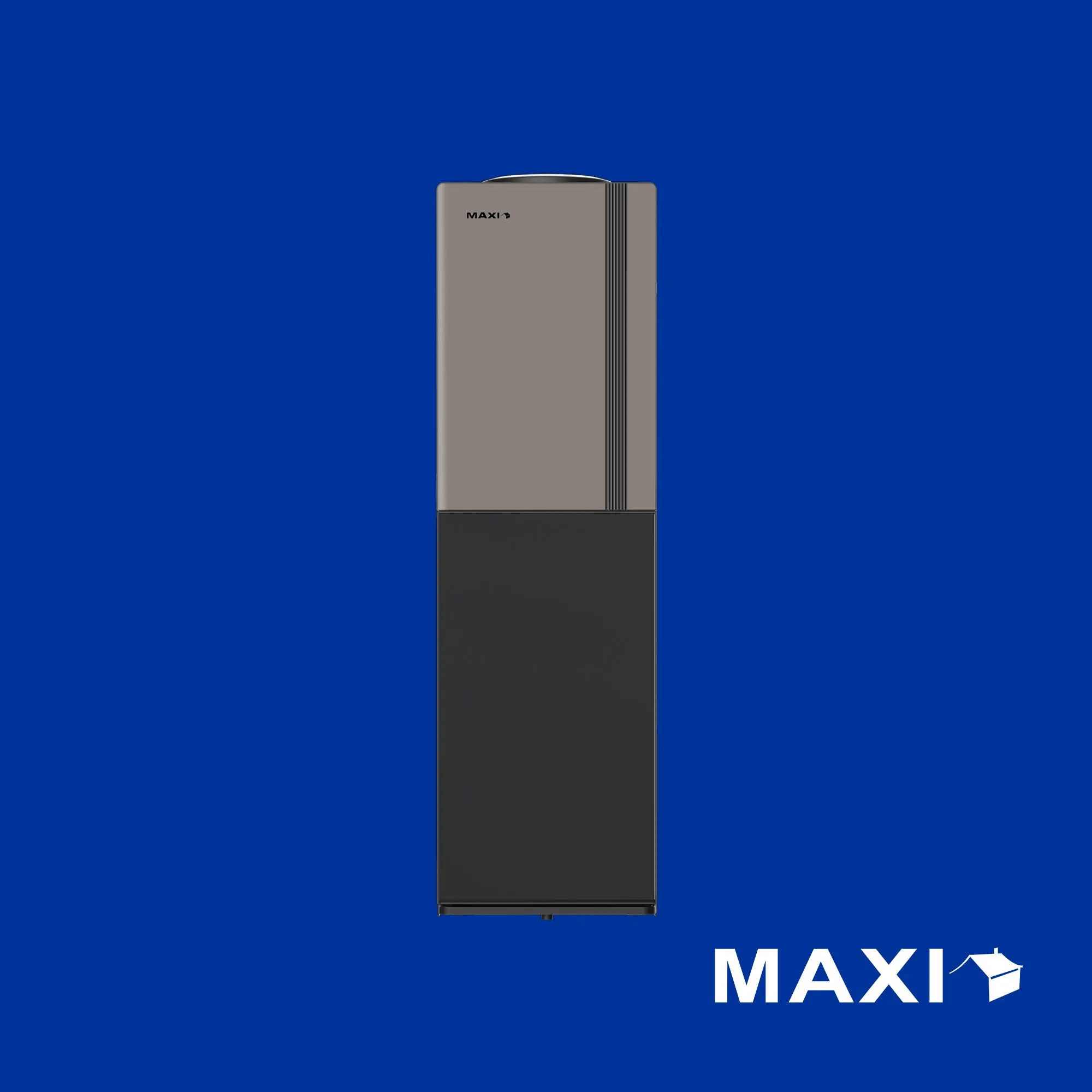 Maxi Water Dispenser (2566S-B) 3-Faucets Black & Grey MAXIWD2566S-B
