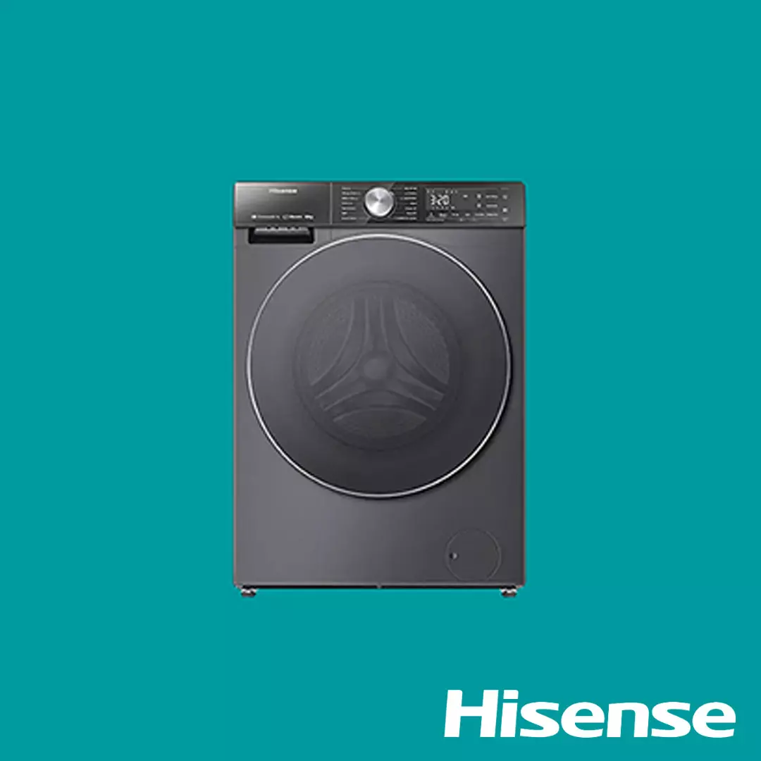 Hisense Front Load 12KG (WF5S1243BT) Washing Machine HISWM5S1243BT-WF
