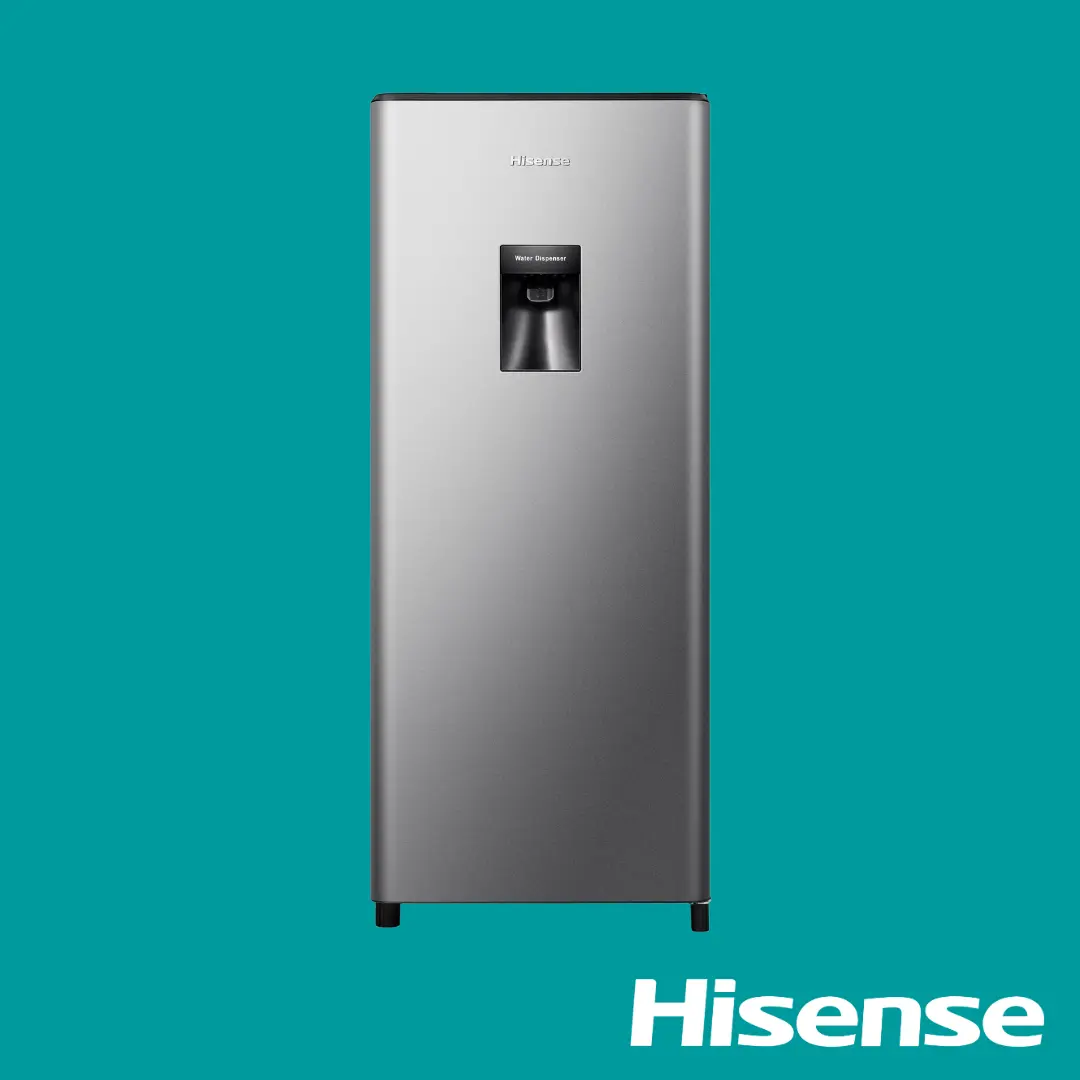 Hisense Single Door Refrigerator 177L (RR230SB) + WD HISREF23SDR-WD
