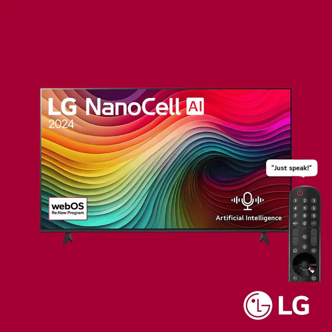 LG TV NanoCell 65 Inch NANO80 4K Smart 65NANO80T6A