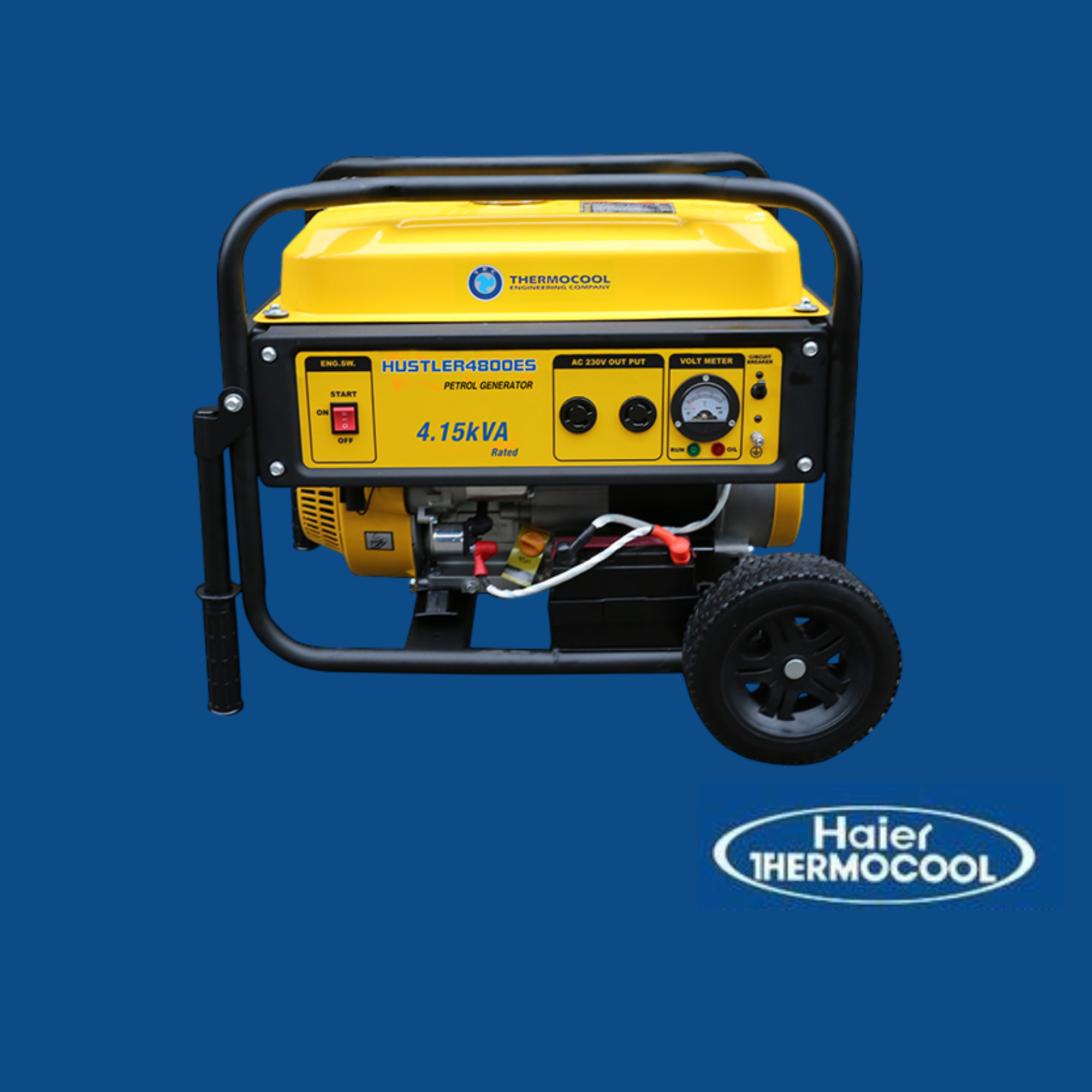 Thermocool Petrol Generator HUSTLER4800ES 4.1kVA