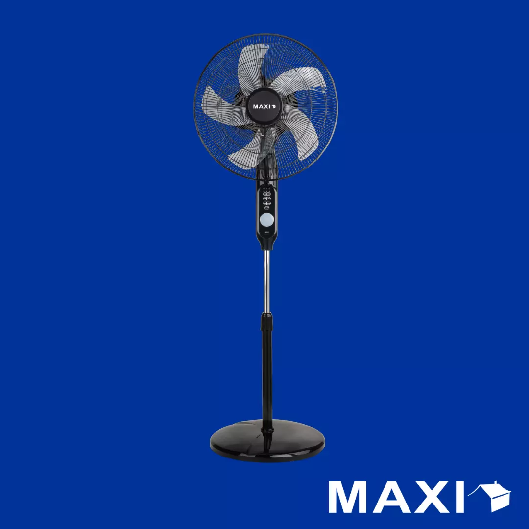 Maxi Standing Rechargeable Fan 18 inch Black (45AC-KYS) MAXIFAN45AC-KYS