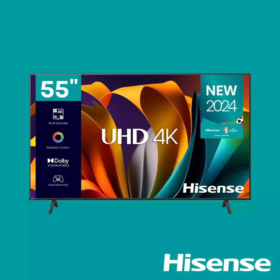 Hisense Television QLED 55 Inch Q6N 4K Smart HISTV55Q6N